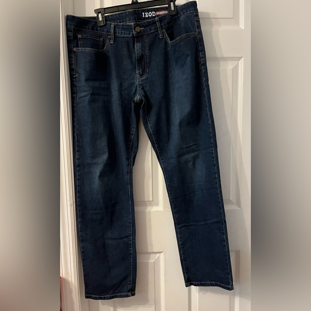 Izod Mens Jeans Blue Size 38x32
